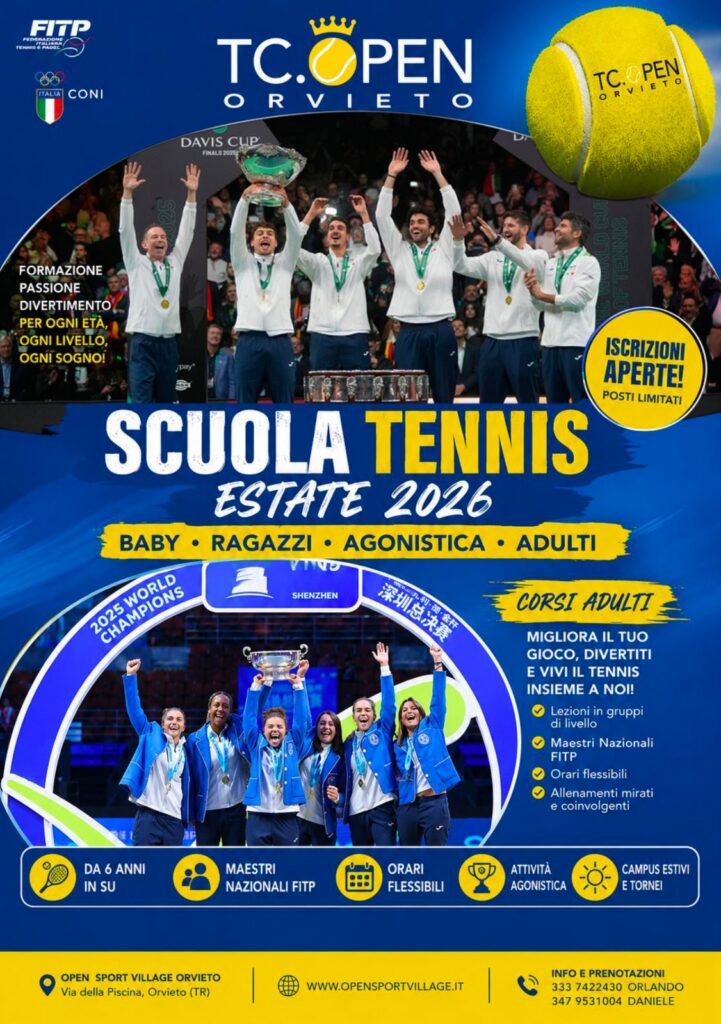 Scuola Tennis Estate 2026 - TC Open
